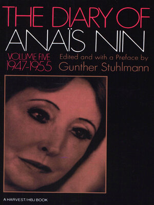 cover image of The Diary of Anaïs Nin, 1947–1955